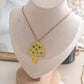 Mushrooms Necklace